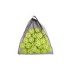 GP Baseball Batting Practice Balls, Perforated, Polyethylene, Fluorescent Green, 2.8