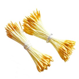 SK Flower Stamens 2 Bundles of 140-160 Stems Handmade Flowers Pollens Stamens 2-3-Inch
