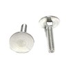 (10) 1/4-20x1-1/4 Stainless Steel Elevator Bolt Square Neck (7/8 Diameter Head) 18-8