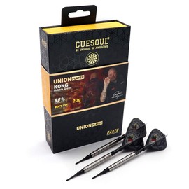 CUESOUL Robbie 'Kong' Green 20g 90% Tungsten Soft Tip Dart Set (CSDP-BS004-20RT)
