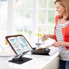 comfoyar Adjustable Book Stand for Reading, Foldable Textbook Reading Stand
