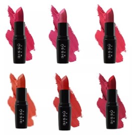 Kit Labial Mate Bissú Tonos Rojos 6 Pzas