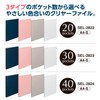 Sekisei SEL-2823-70 Separate Clear File A4-S, 30 Pockets, White