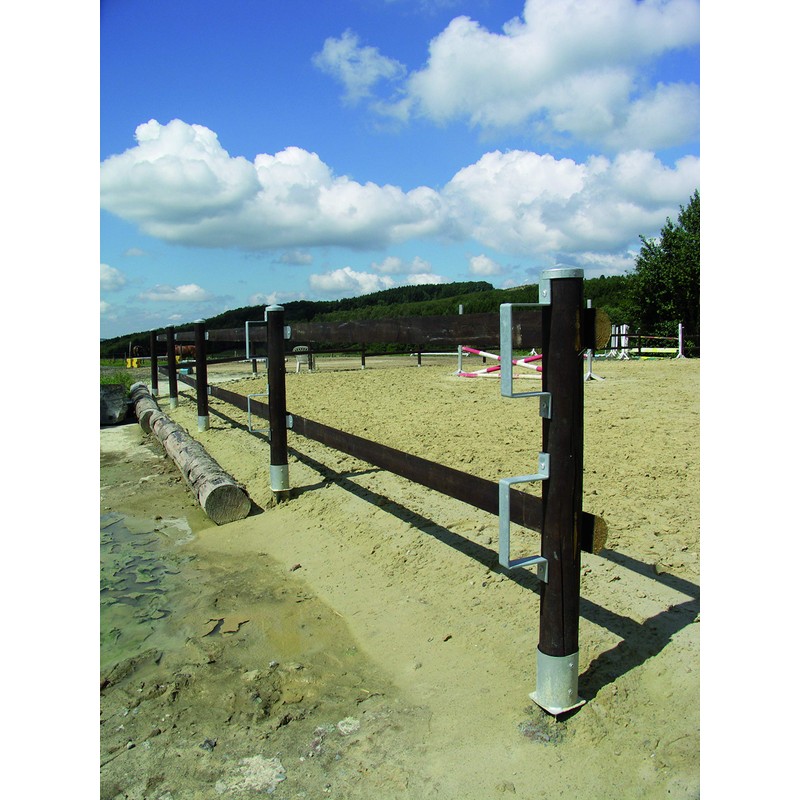 Post Cap for Wooden Posts Flat Shape Ø100 mm /