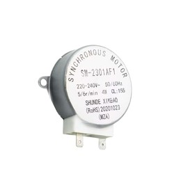 SM-2301AF1 220V 4W 5/6r/min Synchronous Motor Accessories Fits Microwave Oven Flat Shaft Motor