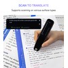 PalFish Scan Translator Pen, High-Accuracy Text-to-Speech Device Supporting 112 Languages,