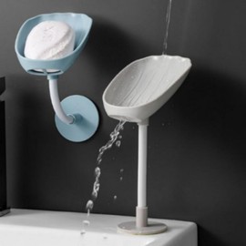 Soap dish holder bathroom drain holder Adjustable angle gray 5ea