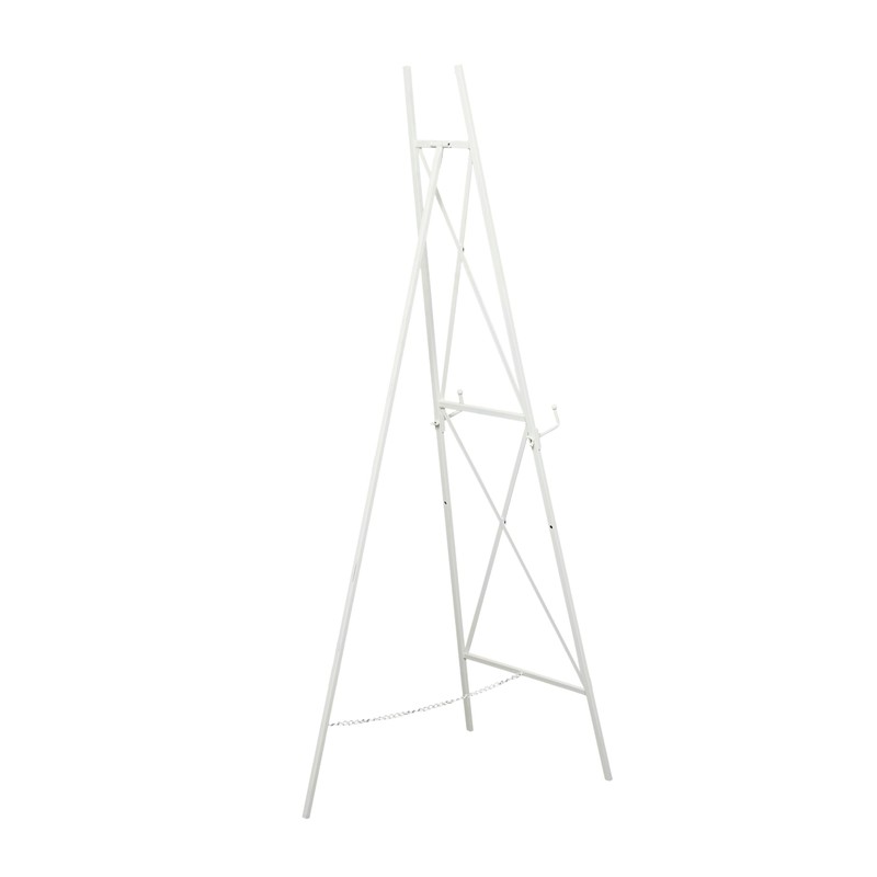 Deco 79 Metal Tall Adjustable Minimalist Display Stand Easel with