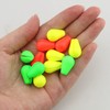 DGBRSM 15pcs Float Foam Tear Drop Strike Indicator Fly Fishing