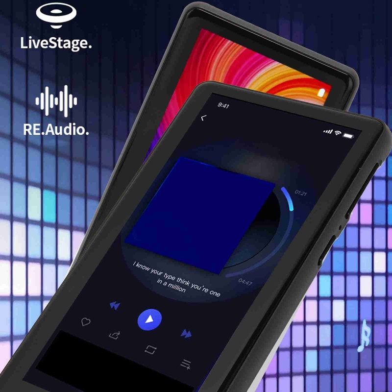 Bluetooth 5.0 MP3 Player with WiFi HD 4.0 Inch Full
