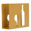 2pcs Stainless Steel Napkin Holder Freestanding Kitchen Restaurant Paper Napkin