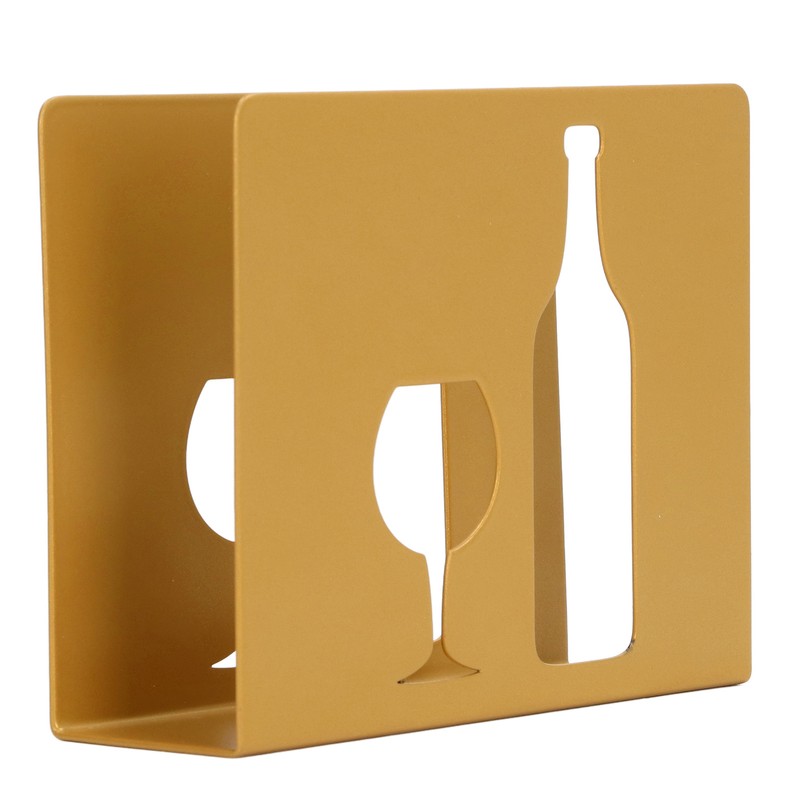 2pcs Stainless Steel Napkin Holder Freestanding Kitchen Restaurant Paper Napkin