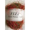 Crystal Palace Fizz Eyelash Yarn #9527 Turning Leaves -Red Copper