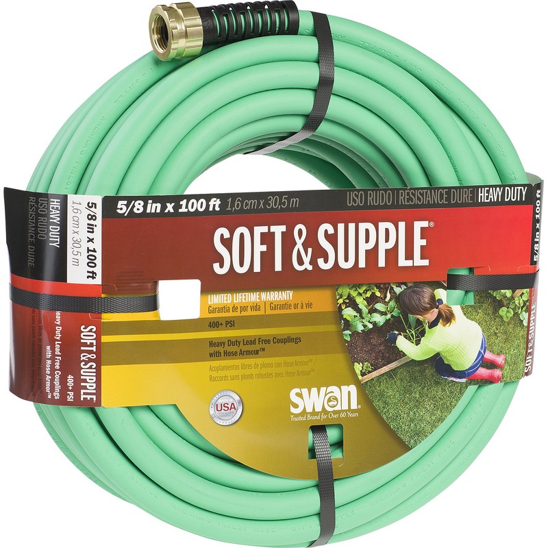 Swan Products SNSS58100 Soft & Supple Easy Coil Water Hose