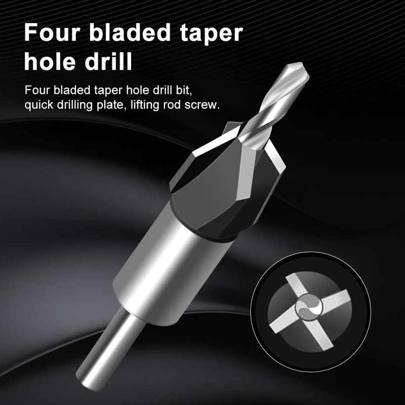 Drill with Countersink, Countersink Drill Bit Wood, Drill Countersink with