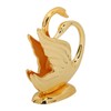 Swan Napkin Holder Golden Swan Design Rustproof Alloy Elegant Style