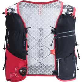 KAILAS AIR 8L Running Vest Hydration Backpack Hydration Vest Water Backpack Lightweight with Two TPU Water Bladders for Women Men Trail Cycling Hiking Black and RED S