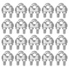 PATIKIL 3/16 Inch M5 Wire Rope Clamp Clip, 20 Pcs