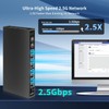 10 Port 2.5Gb Unmanaged Ethernet Switch with 8* 2.5G Base-T