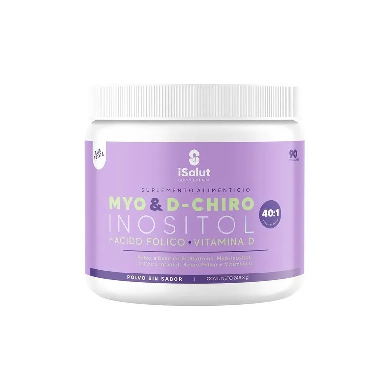 Myo & D-chiro Inositol 40:1 + Ácido Fólico + Vitamina
