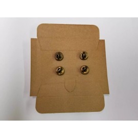 LT. COLONEL COLLAR PIN US ARMY AND USAF 1960'S LT. COLONEL RANK INSIGNIA SET- FULL SIZE LTC  CLUTCHBACK