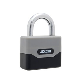 Jekosa® PDP68 Heavy Duty Combination Padlock – 11mm Cut Resistant Shackle, Weatherproof Polyamide Shell | 4-Digit Coded Lock for School & Gym Locker, Shutters, Gates