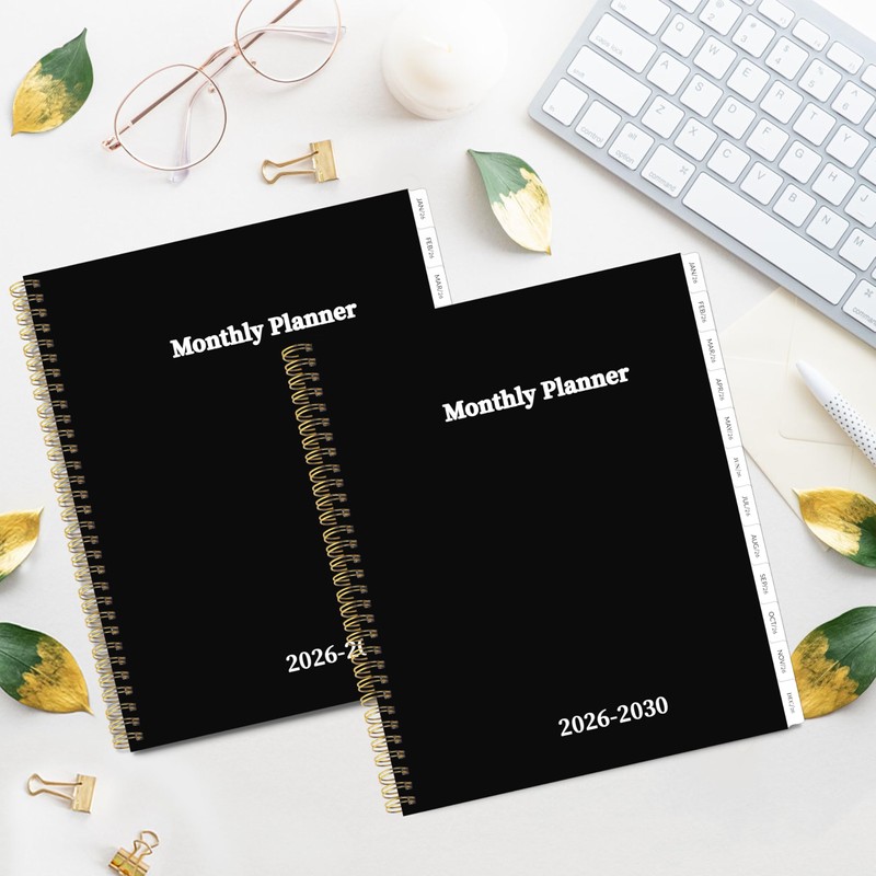 2026-2030 Monthly Planner 5 Year Monthly Planner/Calendar 2026-2030, Jan 2026