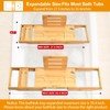 Banlilu Bathtub Tray - Bath Tray Expandable - Bath Tub