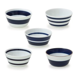 natural69 小鉢 5 Pattern Set of 10 X/Tall 4 cm Hasami QA49 5 Pack