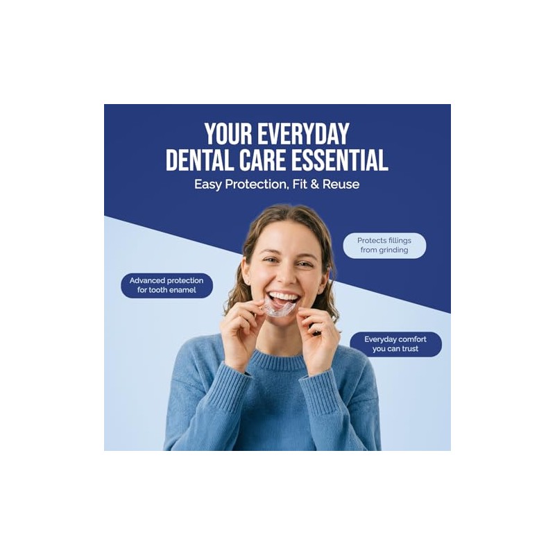 Mouth Guard for Teeth Grinding – Custom Moldable Mouthguard for