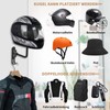 SDLDEER Motorcycle Helmet Mount Wall, 1 Piece Versatile Helmet Mount,