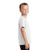 Port & Company - Youth Core Cotton Tee. PC54Y White