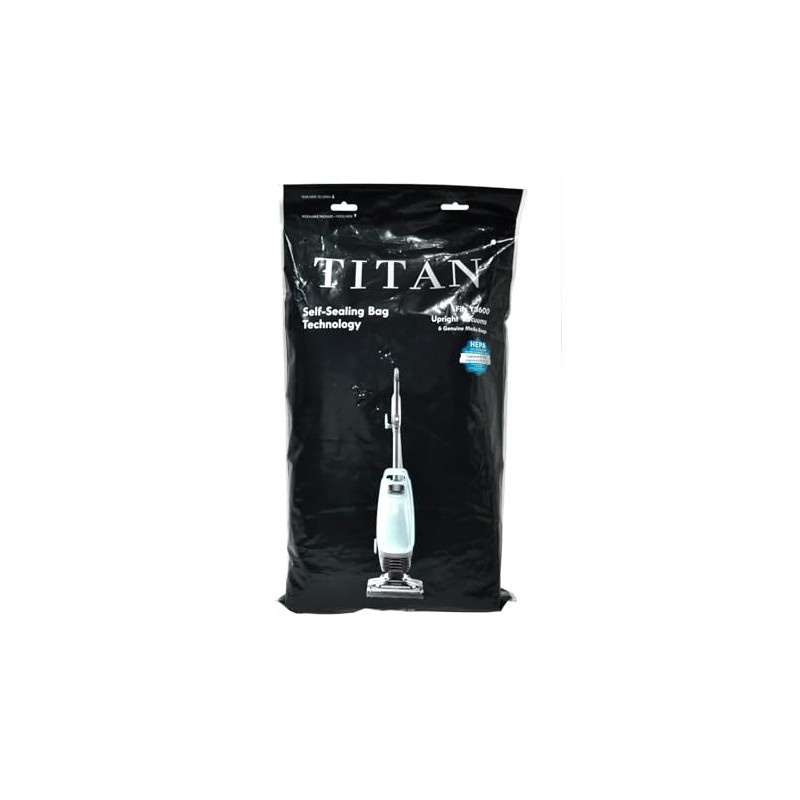 HEPA Vacuum Bags Designed to Fit Titan T3600 Upright Vacuum