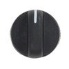 UpStart Components 4 Pack Black ABS Plastic Range Knob Replacement