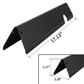 X Home 17-Inch Heavier Flavorizer Bars for Weber Genesis II E-410 E-435 S-435, Genesis II/LX 400 Series (2017 and Newer) Grill Parts, Porcelain-enameled, 7-Pack