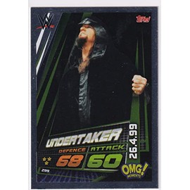 Slam Attax Universe 299 Undertaker OMG! Moments Trading Card