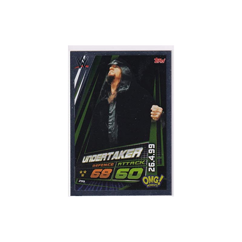 Slam Attax Universe 299 Undertaker OMG! Moments Trading Card