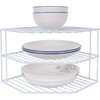AKAZA 3-Tier Corner Shelf Counter and Cabinet Organizer - Cabinet