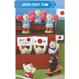 Decole ZCB-61852 Figurine Freffle Cat 1.3 x 1.0 x H 2.4 inches (3.3 x 2.5 x 6 cm) Combre