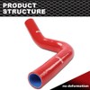 CRODESSIGN Upper Lower Radiator Coolant Hose Compatible with Chevy Silverado