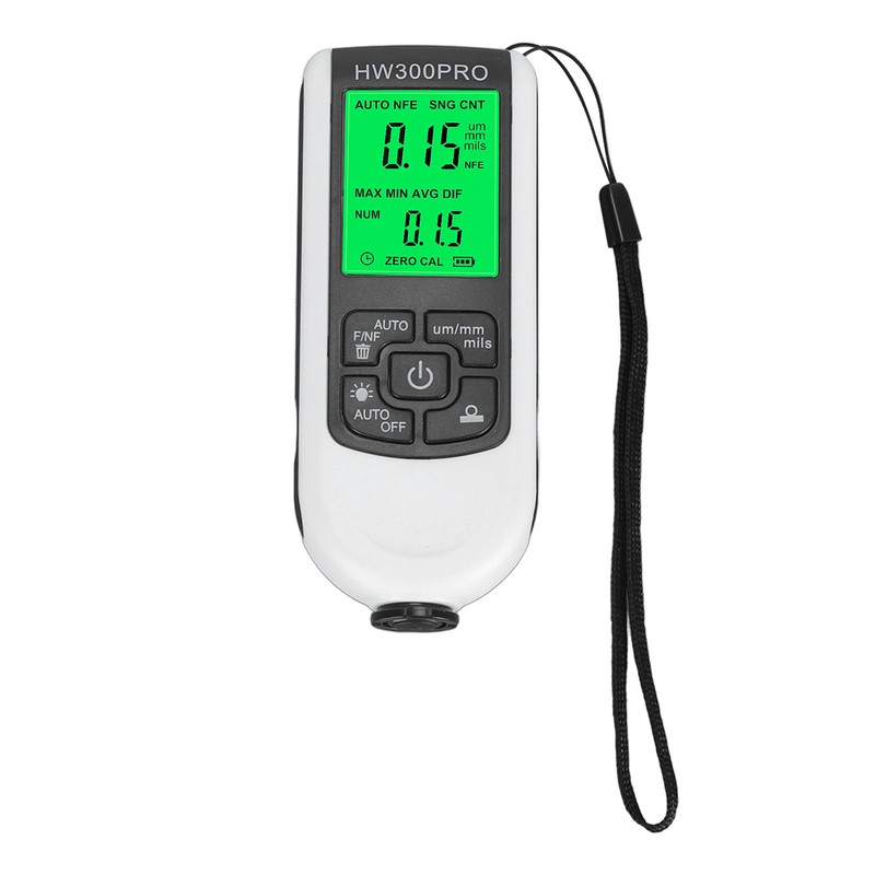 Digital Coating Thickness Gauge High Accuracy Anti Slip Paint Mil