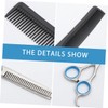 Beavorty 2 Piece Haircutting Set 6 Inch Scissors and Teeth