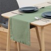 JEMIDI Table Runner Modern Green 40 x 240 cm -