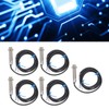 5PCS Inductive Proximity Switch M12 NPN Normally Open Distance Detection
