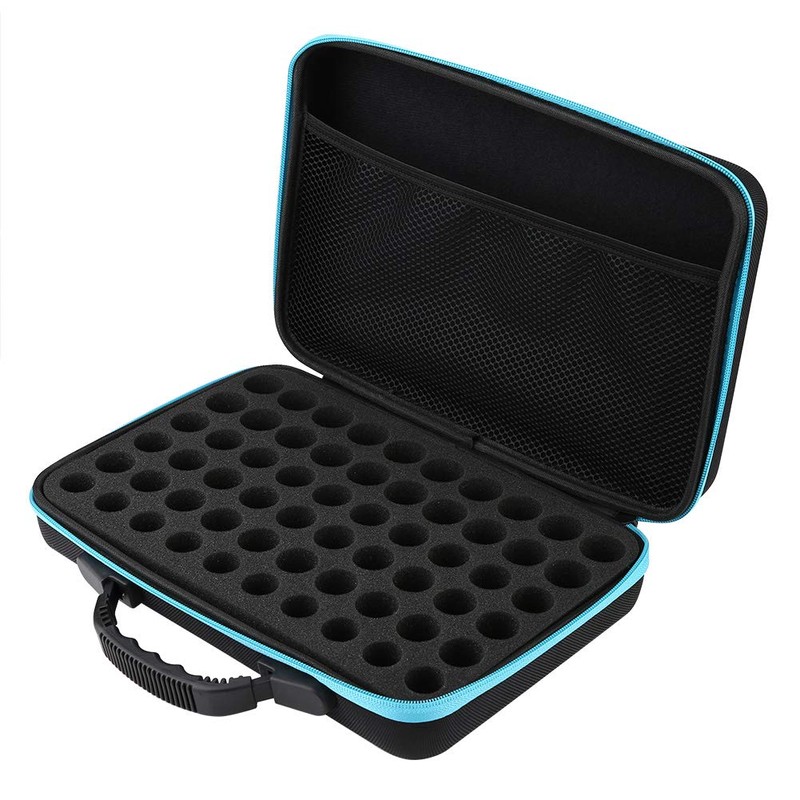 Essential Oil Carrying Case, Hard Case for 60 Bottles, External