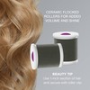 Conair Ceramic 2-inch Hot Rollers, Two-Prong Clips Included, Create Mega