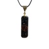 Hand Crafted Black Tourmaline Gemstone ORGONE Pendant Powerful Reiki Protective
