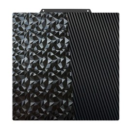 JUUPINE 3D Printer Double-Sided Printing PEO PET Build Plate,230x230mm Spring Steel Plate hot Bed for Anycubic Kobra 2, Kobra 2 Neo, Kobra Go, Kobra 2 pro 3D Printer Platform