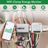 WiFi Smart Energy Monitor Electricity Meter Tester with 120A Current