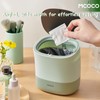 MCOCO Mini Trash Can with Pop Up Lid Portable mini